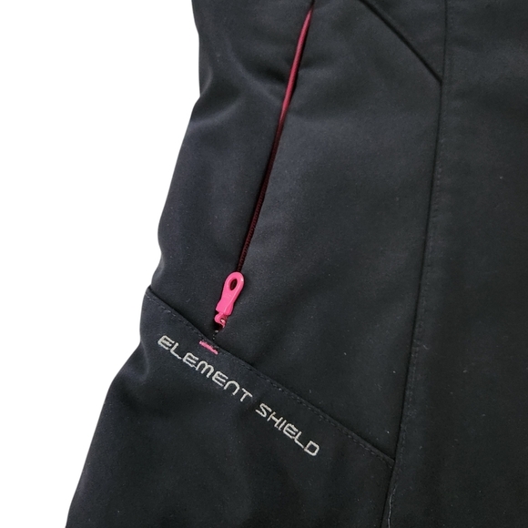 MILLET Element Shield Womens Black Fleece Lined Jacket Size M outdoor hiking - Picture 8 of 16